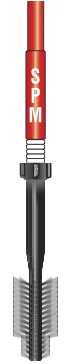 Detail ty�e Trainer 27 Gold Brush Grip - 27 mm - 34016